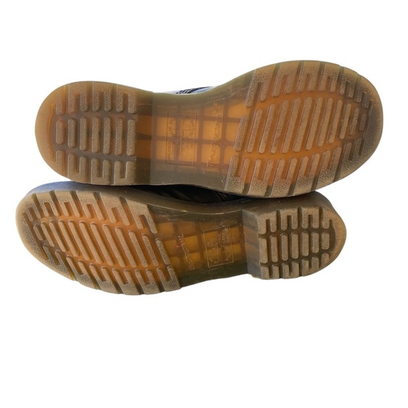 DR. MARTENS Black & Pink Combat Boots - Size 7 - Picture 7 of 8